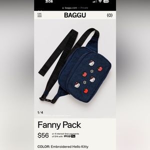 COPY - Baggu hello kitty Fanny pack